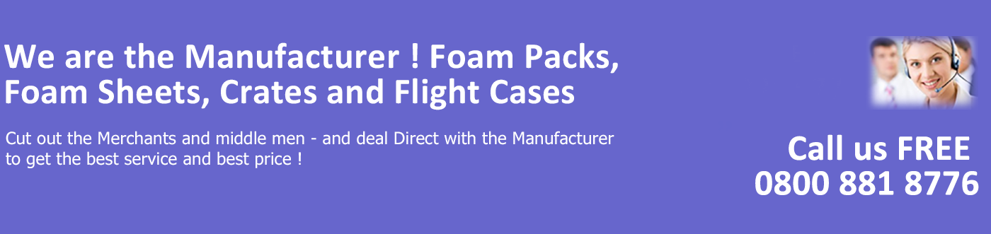 Foam Manufacturer - Flight Case Manufacturer